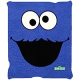 Sesame Street Cookie Monster Fleece Throw Blanket