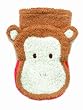 Monkey Washcloth Hand Puppet (Large)