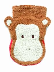Monkey Washcloth Hand Puppet (Large)