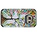 Galaxy S7 Case Cute Hard Hybrid Silicone Phone Case Defender Protective Case Cover Girl Women Compatible for Samsung Galaxy S7 Cases, Colorful Tree