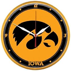 Iowa Hawkeyes NCAA Round Wall Clock by Wincraft