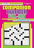 Companion Number Fill-Ins Puzzle Book - Volume 20