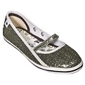 Girls' Converse&reg; One Star&reg; Glitter Mary Jane Gold