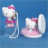 Review Kurt Adler  / Set of 2 Porcelain Diva Hello Kitty Christmas Ornaments