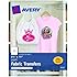 Avery T-shirt Transfers for Inkjet Printers, 8.5 x 11 Inches, for use with White or Light Colored Fabric, 6 Sheets (03271)