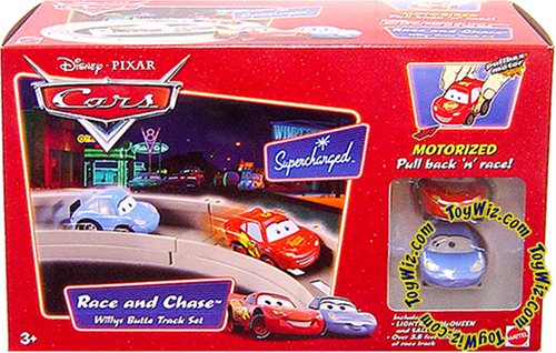 Pixar Cars Race And Chase: Willys Butte Set