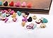 Creative Office Item/Colorful Heart Dot Series Pushpins/30 Piece/Random Style