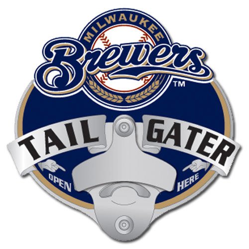 Milwaukee Brewers Mlb Tailgater Hitch Cover