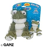 Webkinz Plush Frog & Kinz Klip Combo