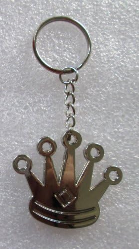 Chess Queen VIP Metal Keychain