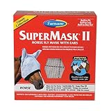UPC 086621029132 product image for Farnam SuperMask II Horse Fly Mask with Ears Cslassic Collection, Assorted, Arab | upcitemdb.com