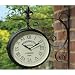 Gardman 9 Paddington Station Garden Clock With Bracket