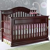 IMAGE OF Savanna 2nd Edition Tori Convertible Crib- Cherry Finish - Cherry