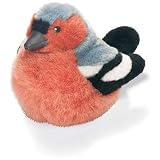 RSPB Chaffinch Plush Soft Toy Bird With Authentic Sound