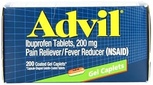 Advil Ibuprofen, 200 mg, Coated Gel Caplets 200 coated gel caplets