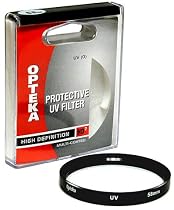 Opteka 58mm High Definition² UV (0) Ultra Violet Haze Multi-Coated Glass Filter