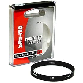Click here to buy Opteka 58mm High Definition� UV (0) Ultra Violet Haze Multi-Coated Glass Filter by Opteka.