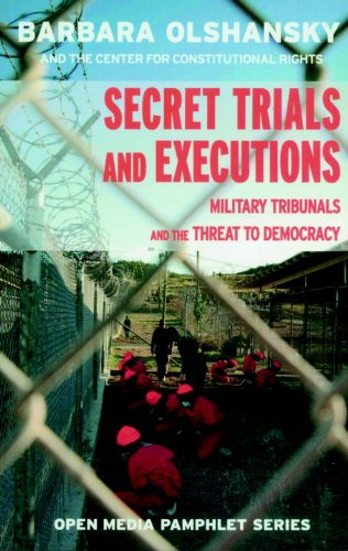 Secret Trials and Executions: Military Tribunals and the Threat to Democracy (Open Media Series)
