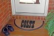 Indianapolis Colts Memory Company Team Half Moon Doormat NFL Football Fan Shop Sports Team Merchandise
