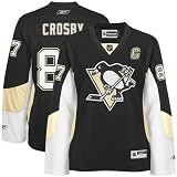 Reebok Pittsburgh Penguins Sidney Crosby Women's Premier Home Jersey Medium