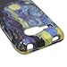 CoverON® BLUE YELLOW Hard Cover Case with STARRY NIGHT Design for KYOCERA C5133 EVENT With PRY- Triangle Case Removal Tool [WCH452]