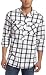 Quiksilver Young Mens Rossi Long Sleeve Flannel Shirt,white,x-large