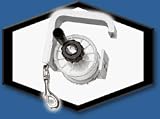 Wreck Diving or Flag Reel Silver Color Aluminum