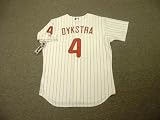 LENNY DYKSTRA Philadelphia Phillies AUTHENTIC Majestic Home Baseball Jersey