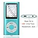 Tomameri Blue Portable MP4 Player MP3 Player Video Player with Photo Viewer , E-Book Reader , Voice Recorder with 16 GB Micro SD Card