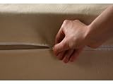 Olympic Queen Unbleached 100% Cotton Mattress Coverw/Zipper, 15