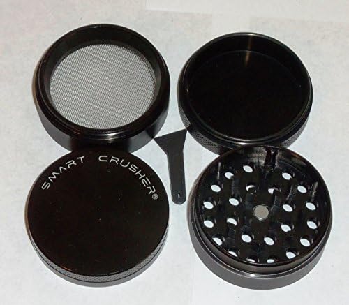 Authentic SMART CRUSHER Titanium Magnetic Kitchen Spice Coffee Herb Grinder