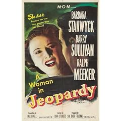 Jeopardy Plakat Movie Poster (11 x 17 Inches - 28cm x 44cm) (1953)