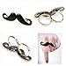World Pride Handlebar Mustache Vintage Adjustable Double Ring