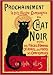 Le Chat Noir - Art Poster (Size: 24'' x 34'')