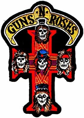 Guns N Roses Logo 002 Embroidered Iron on Patch