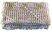 Handmade Baby Blanket - Pouporri Pink & Green (100% Crocheted By Hand)