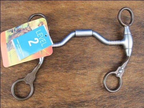 Francois Gauthier Collection Metalab Antique Low Port Hinged Futurity Horse Bit