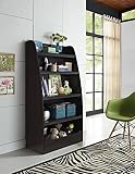 Cosco Mia Kids' 4 Shelf Bookcase, Espresso