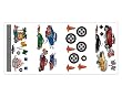 Road Racers Racing Trucks Cars Wall Sticker Appliques