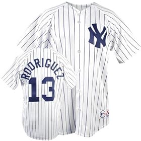 Alex Rodriguez Majestic MLB Replica New York Yankees Kids 4-7 Jersey