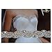 Rhinestone Applique Gold,Bridal Sash, Wedding Dress Sash, Belt, Rhinestone Wedding Sash