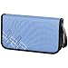 Hama Matrix CD and DVD Nylon Wallet for 64 Cd's - Light Blue