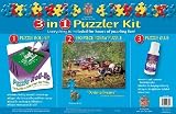 550 Piece Daytona Dreams Puzzle Puzzle Glue 3-in-1 Puzzle Roll-up