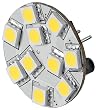 Goobay 30335 LED-Chip f�r G4 Lampensockel mit 10 SMD LEDs Leuchtfarbe tageslicht wei� / Pins r�ckseitig