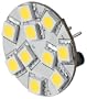 Goobay 30335 LED-Chip f�r G4 Lampensockel mit 10 SMD LEDs Leuchtfarbe tageslicht wei� / Pins r�ckseitig