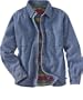 Woolrich Women's Fleece Lined Denim Shirt Jac, OPAL (White), Size XL