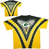 Green Bay Packers Logo V Tie Dye T-shirt