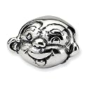 Sterling Silver Reflections Kids Monkey Bead (3.25mm Diameter Hole)
