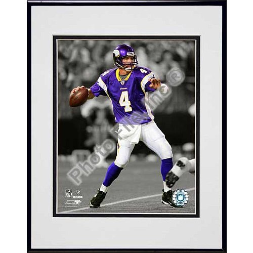 Photo File Minnesota Vikings Brett Favre 2009 Framed 8x10 Photo