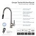 Kraus KPF-2720SS Modern Crespo Single Lever Pull Down Kitchen Faucet, Stainless Steel